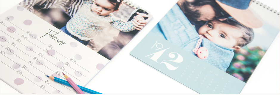 Foto-Wandkalender mit eigenen Fotos