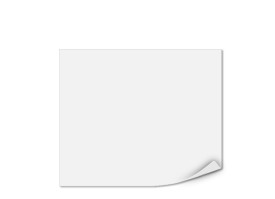 Einlegeblatt Transparentpapier (128 x 108 mm)