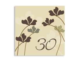 Einladung zum 30. Geburtstag Growing Beige