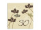 Einladung zum 30. Geburtstag, Motiv Growing, Vorderseite, Farbversion: beige