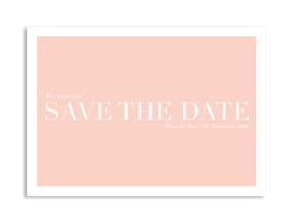 Save the Date-Karte Nizza