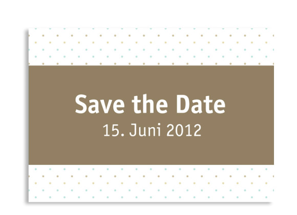 Save-The-Date-Karte Prag zur Hochzeit (Postkarte A6)