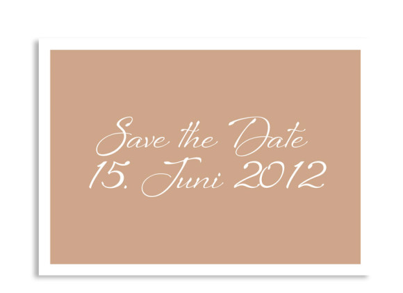 Save-The-Date-Hochzeitskarte Verona (Postkarte A6)