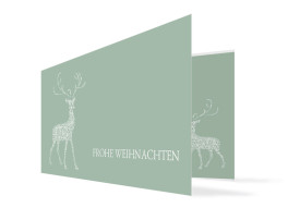 Weihnachtskarte Holy Deer