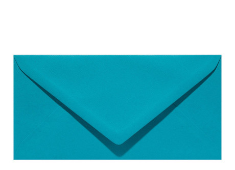 Umschlag DIN Lang turquoise