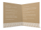 Einladung zur Hochzeit (quadratische Klappkarte), Motiv: Gibraltar, Innenansicht, Farbvariante: weiß