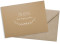 Einladung zur Konfirmation (Postkarte A6 ohne Foto), Motiv: Zweig Natural, mit Briefhülle, Farbvariante: weiss