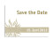 Save the date-Karten, Motiv Florenz, Vorderseite, Farbversion: beige