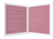 Einladungskarten zur Hochzeit (quadr. Klappkarte), Motiv: Porto, Innenansicht, Farbvariante: altrosa