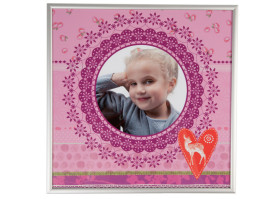Fotocollage Crazy Dots Pink