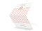  Einladung zur Taufe Motiv Hamptons Origami, Außenansicht, Farbversion: apricot