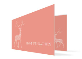 Firmen-Weihnachtskarte Holy Deer