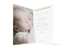 Babykarte (Klappkarte A6, 1 Foto), Motiv: Magda/Mark, Innenansicht, Farbvariante: grau