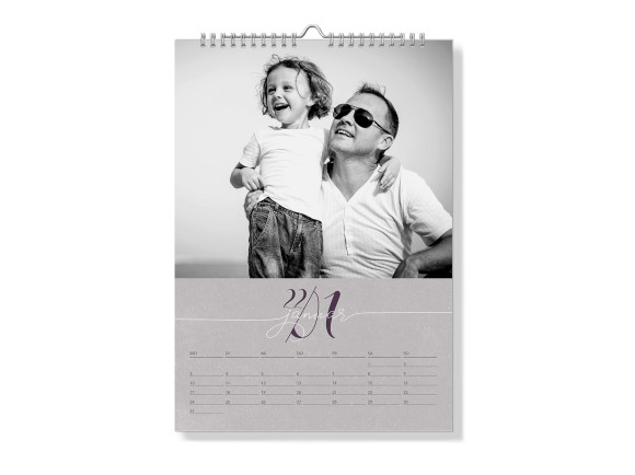 Wandkalender "Jahresbegleiter" A4 - Spiralbindung