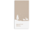 Postkarte DL hoch, Motiv: Winterlandschaft FW, Vorderseite, Farbvariante: beige