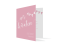 Einladungen Hochzeit (quad. Klappkarte - 300 x 150 mm), Motiv: Malmö, Farbvariante: rosa