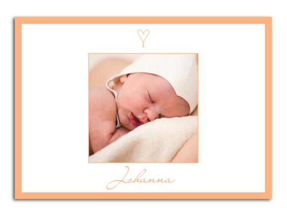 Babykarten Johanna/Jacob (Postkarte)