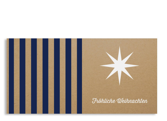 Firmen-Weihnachtskarte Geometrics (Postkarte)