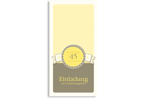 Einladungskarten Anniversary 