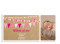 Geburtskarten, Motiv Wilma/Wilson, Vorderseite, Farbversion: pink