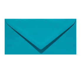 Umschlag DL (220 x 110 mm), turquoise