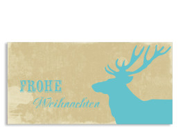 Weihnachtskarte Holy Moose (Postkarte)