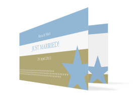 Hochzeits-Danksagungskarte New York (Klappkarte)