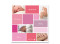Rückseite, Postkarte zur Geburt, Motiv Ramona/Ramon, Farbversion: rosa